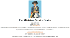 Desktop Screenshot of miniatureservicecenter.com