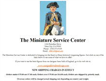 Tablet Screenshot of miniatureservicecenter.com